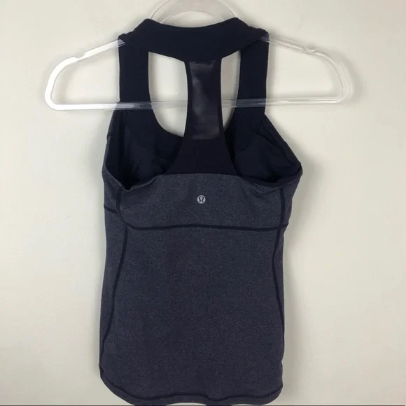 Lululemon- Scoop Neck Tank Deep Plum size: 6 - Picture 4 of 8